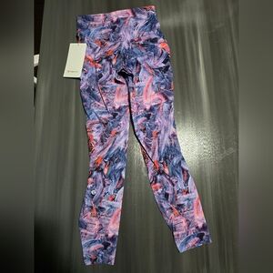 Lululemon athletic Leggings NWT fun Colors